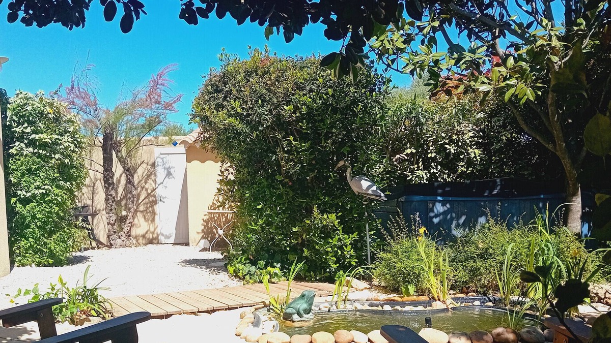 Saint-Victor-la-Coste House | La Casita, house with garden, private jacuzzi, swimming pool in the heart of the Gard provençal region