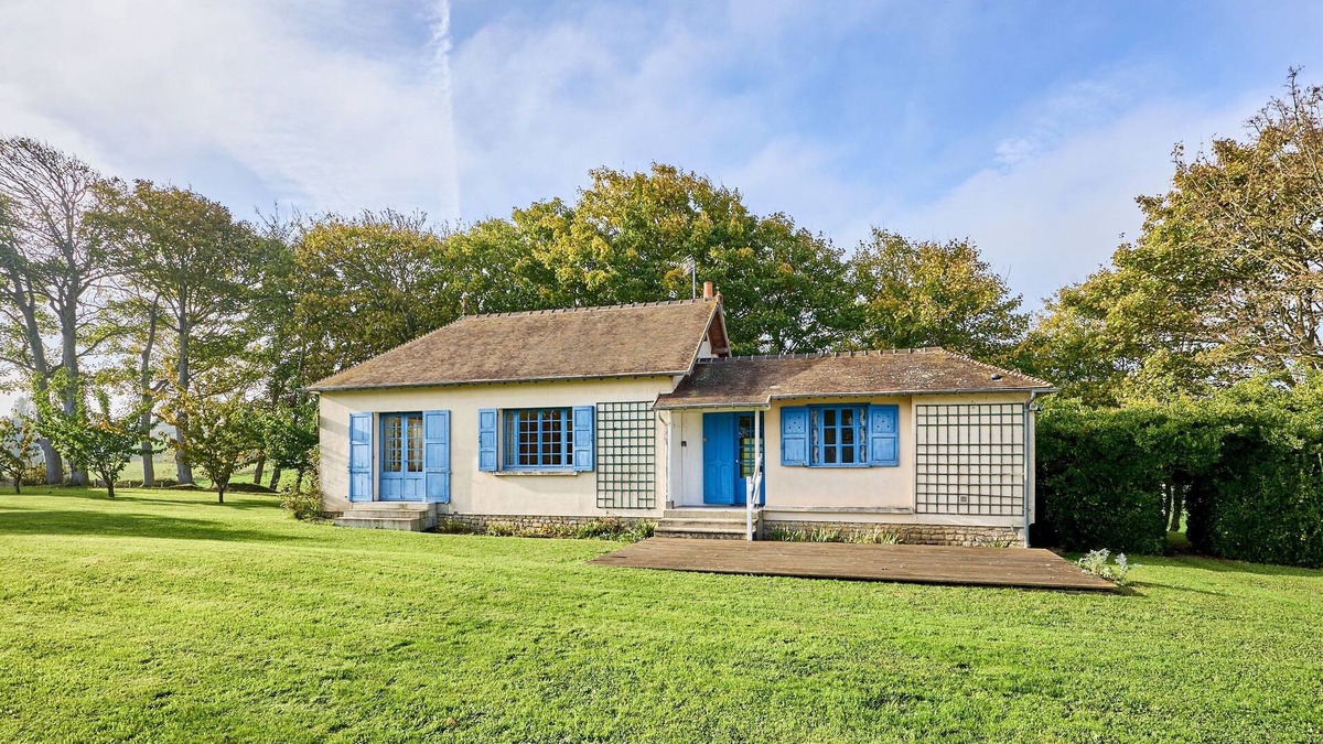 Tracy-sur-Mer House | La Chaumière bleue - Maison, plage à 7min à pied