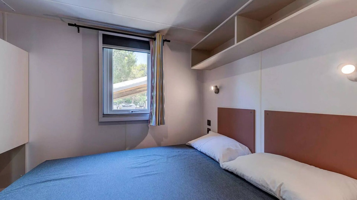Berny Riviere House | La Croix du Vieux Pont campsite* - Mobile home Comfort 4 rooms 6 people air-conditioned - TV