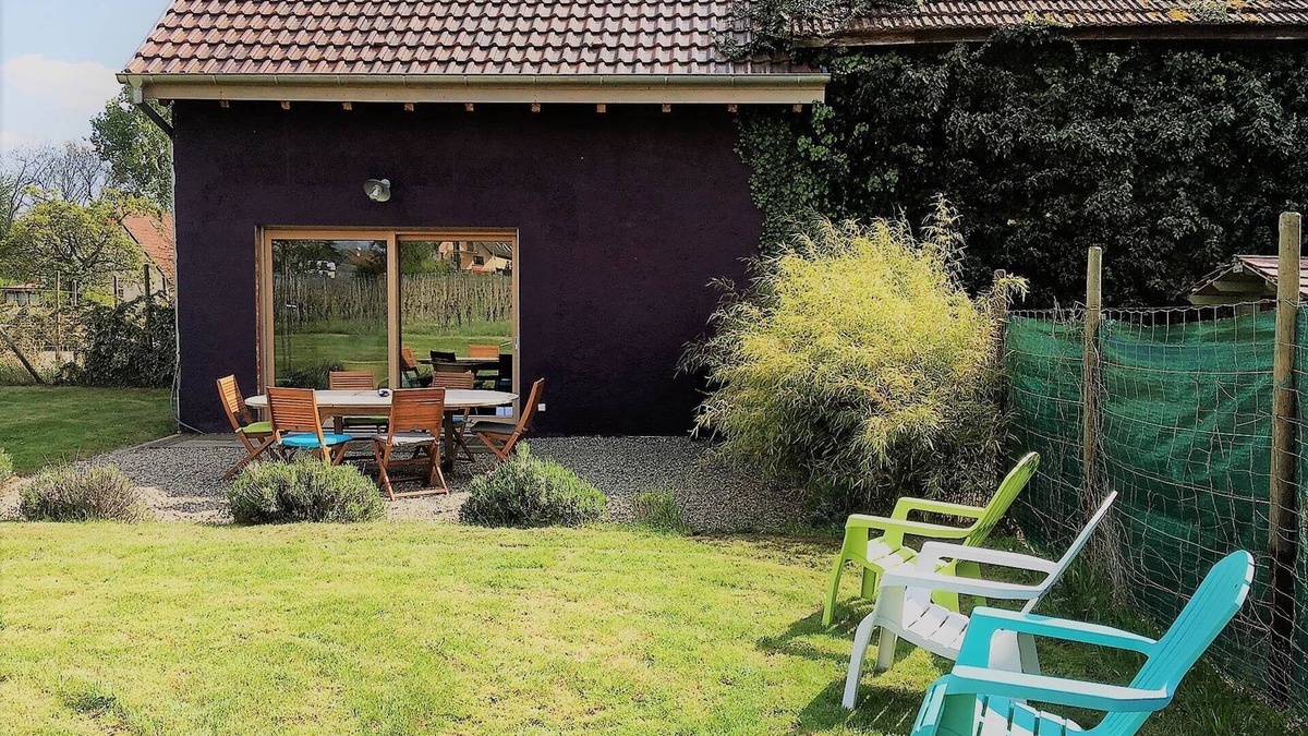 Gertwiller Apartment | La distillerie - House at the foot of the vines with garden 6personnes