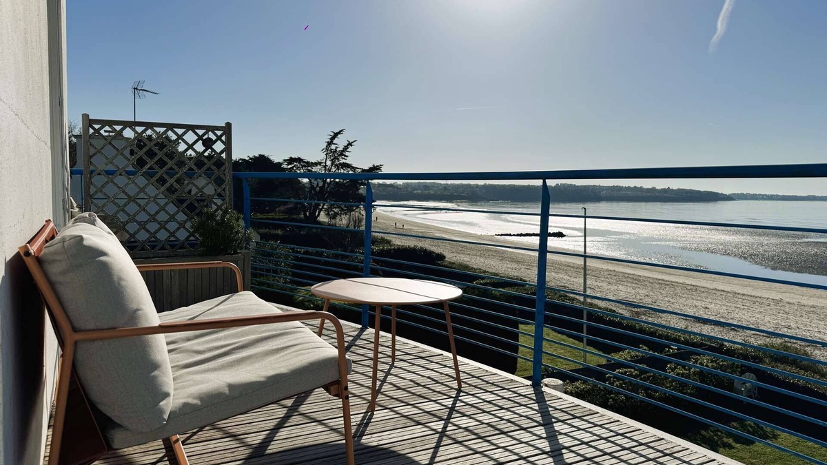 La Foret-Fouesnant Apartment | La Foret-Fouesnant, apartment 2 people, exceptional sea view