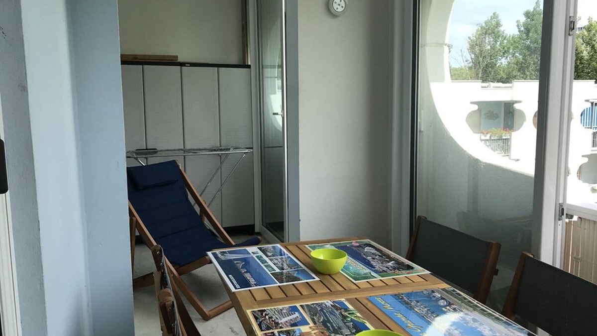 La Petite Motte Apartment | La Grande Motte: 3 pièces rénové, 6 pers, proche plage, park, loggias, calme, toutes commodités