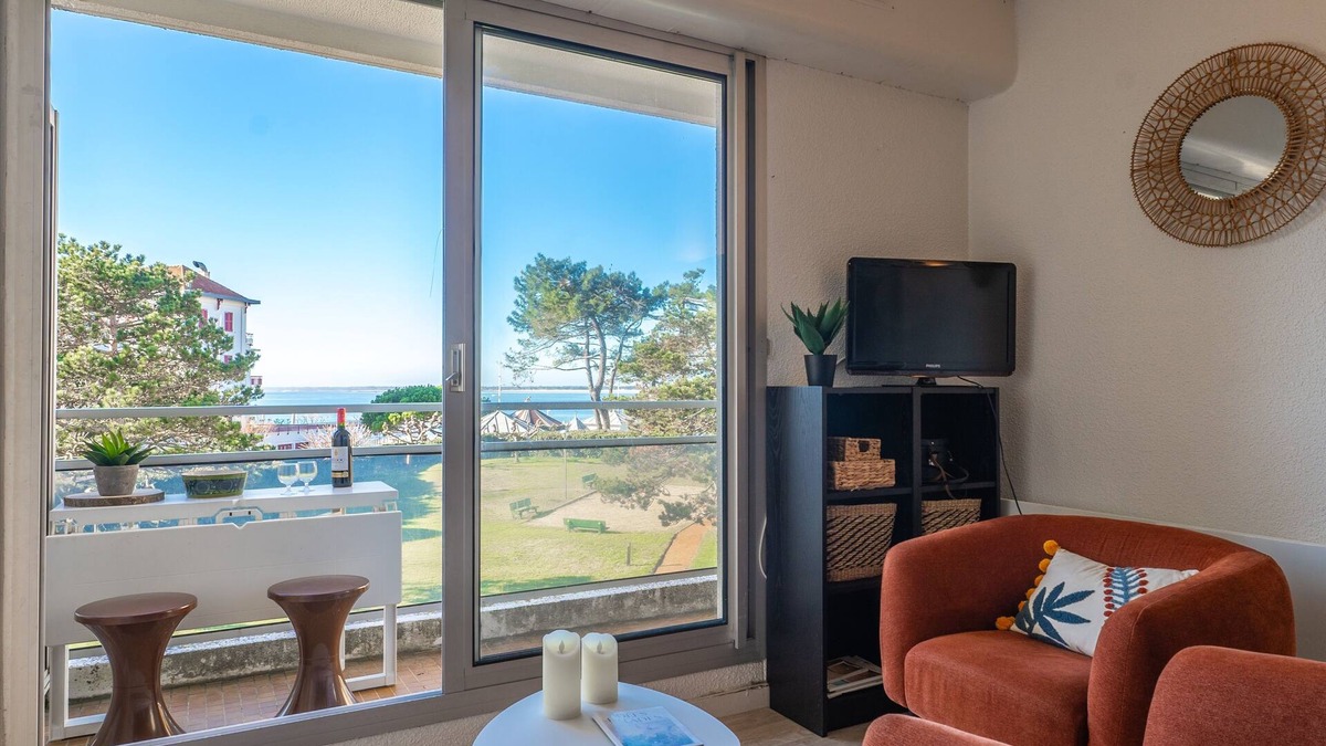 Le Moulleau Apartment | La Jetée du Moulleau - Appt 4 personnes vue Bassin