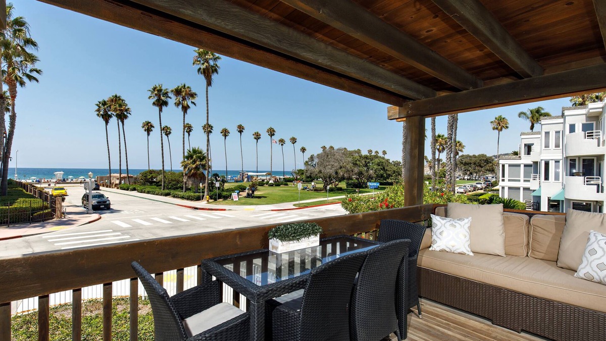 La Jolla Shores Condo | La Jolla Shores Beachfront Park Front & Oceanfront Bungalow - Direct Ocean Views