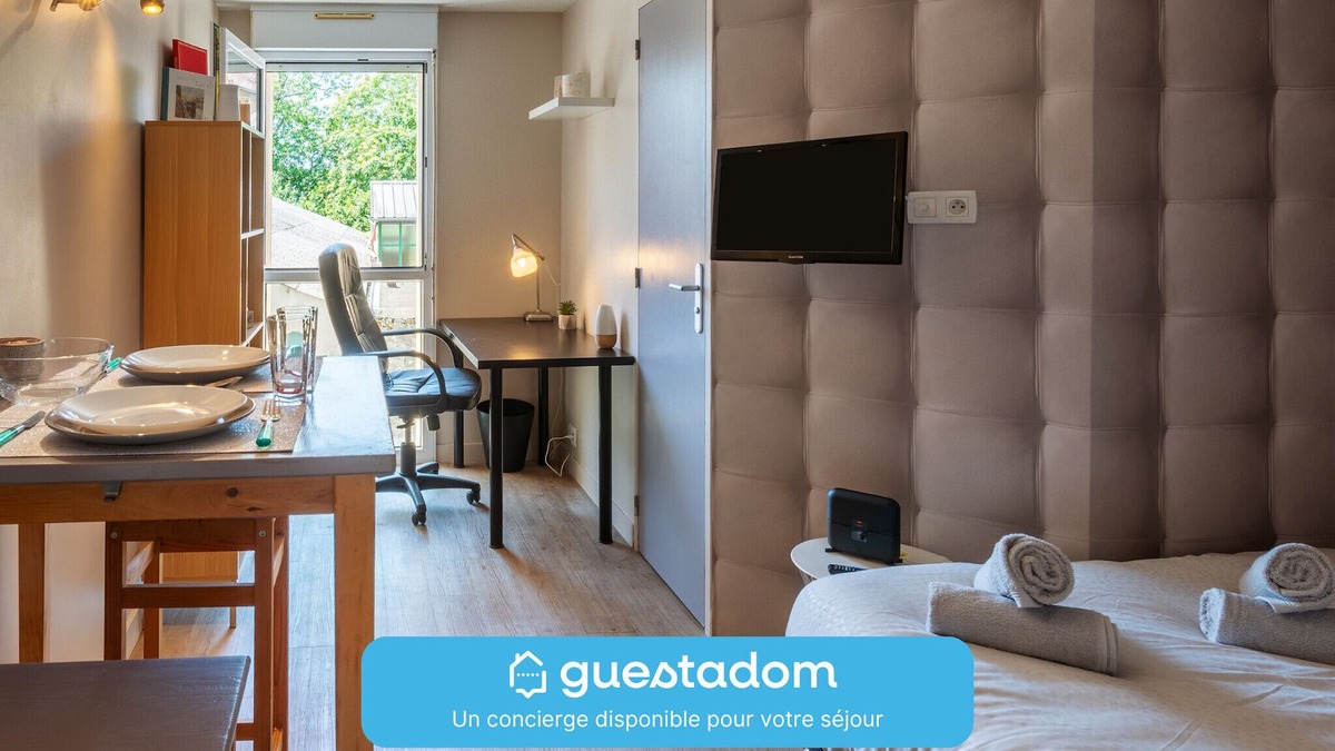 Centre-ville rive gauche Apartment | La Lullaby - Wifi - Gare - Parking