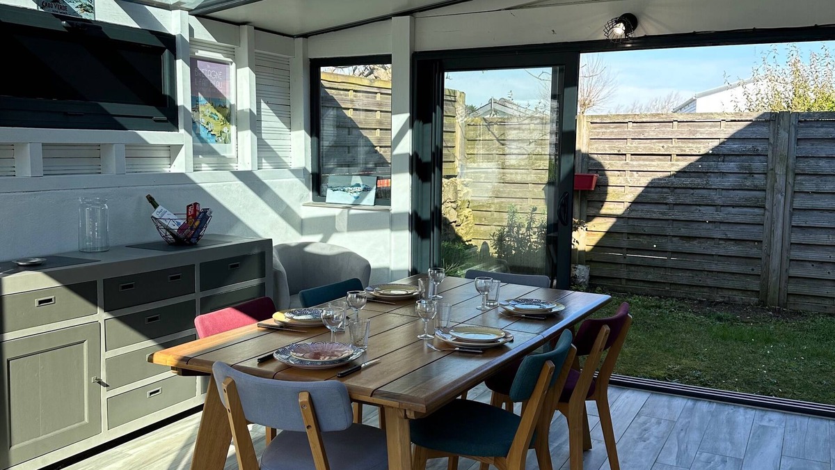 Plouharnel Ski Chalet | La maison de la plage direct beach access All-inclusive formula