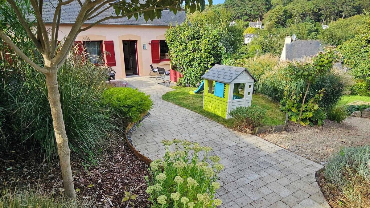 Saint-Michel-en-Greve House | LA Maison de la Mer "hon Ti-mor" à 5 min à Pied de la Plage