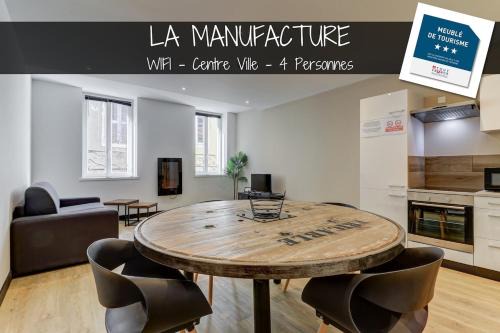 Centre-ville Apartment | La manufacture - Centre ville - 3 étoiles