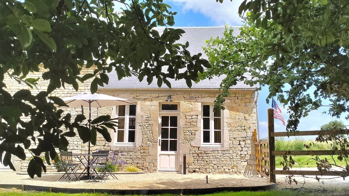 Formigny Cottage | La Musardière, a cottage 5 mn from Omaha Beach, in the heart of the Dday beaches