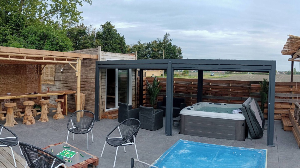 Oye-Plage House | La Parenthèse Inattendue - Private Jacuzzi & Sauna