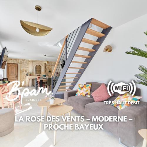 Saint-Vigor-le-Grand House | La Rose des Vents - Moderne - Proche Bayeux