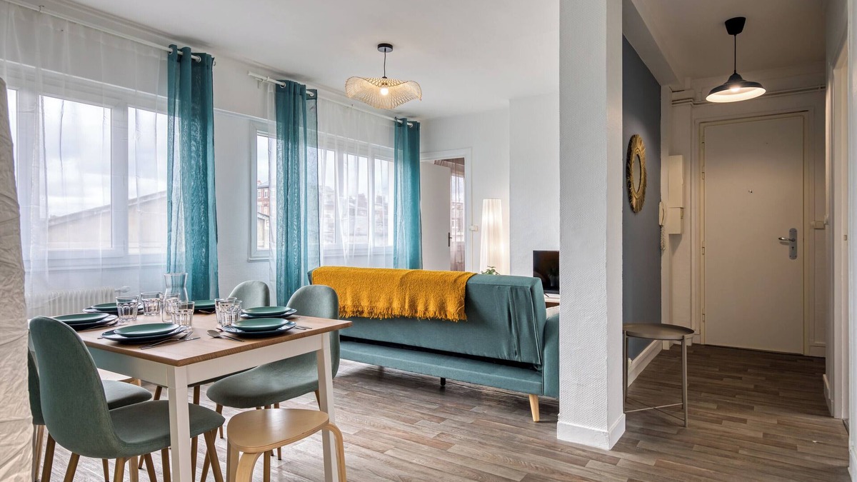 Centre Ville Rive Gauche Apartment | La Suite des 3 Tours : spacieux 3 chambres