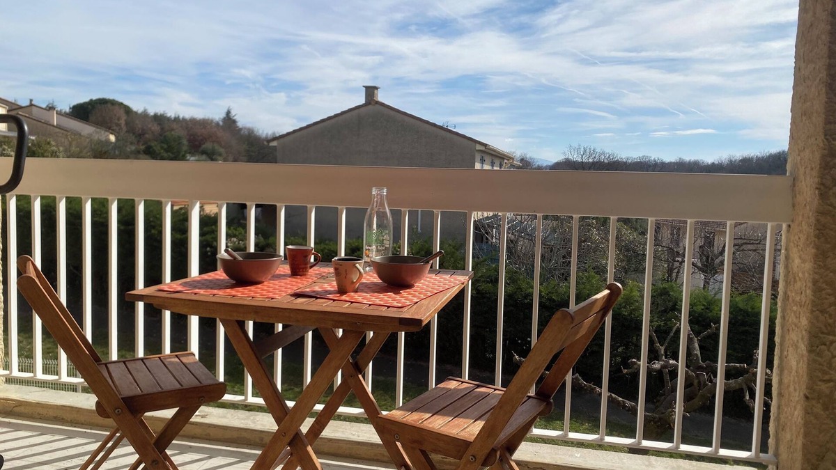 Montelimar Apartment | La Valériane: Air conditioning, balcony and private garage