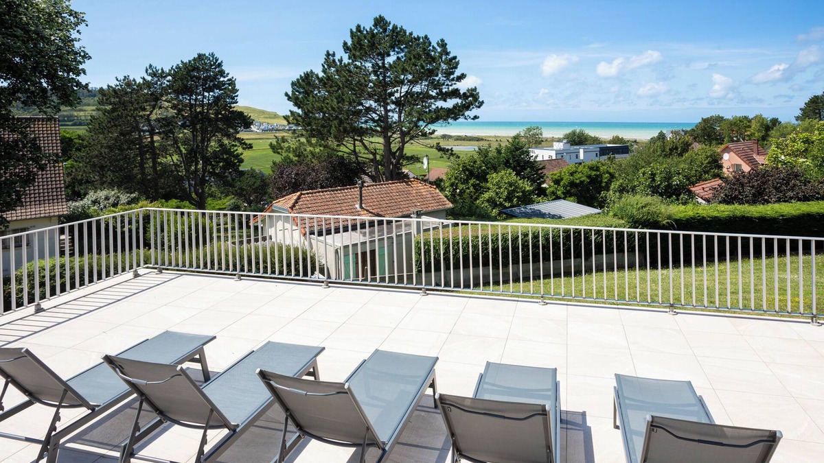 Criel-sur-Mer Villa | La Villa Maxine, sea view and spa