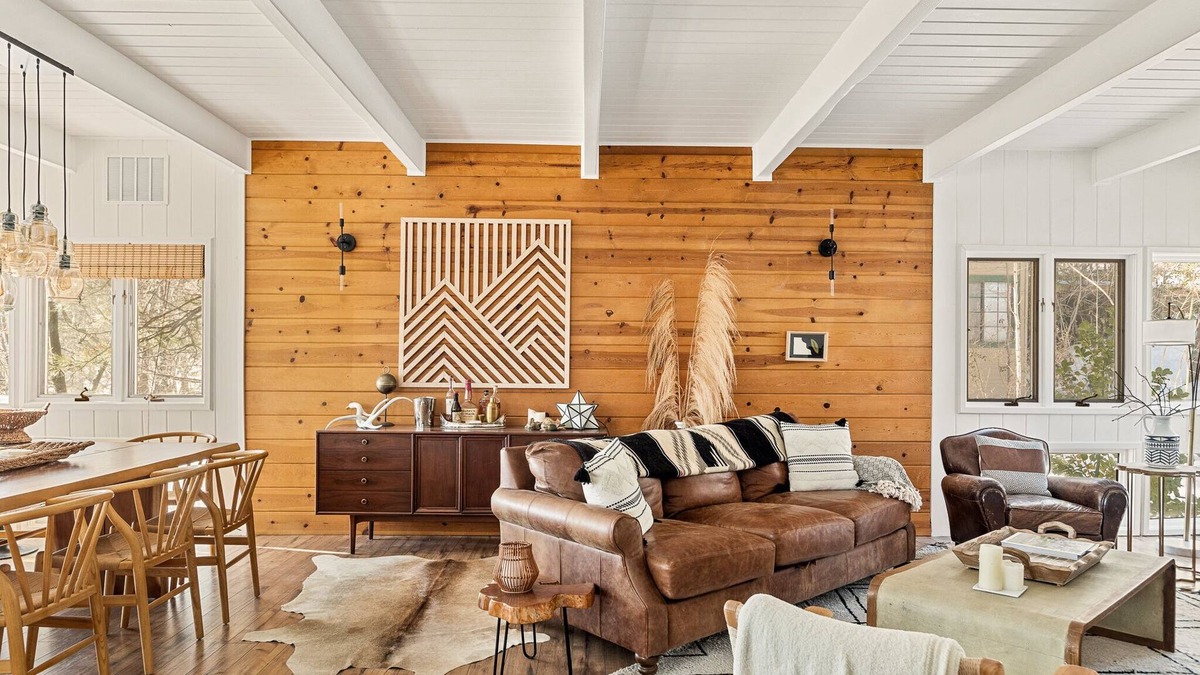Lake Arrowhead House | Lake Arrowhead Modern Rustic Designer Retreat w/Gameroom, Firepit & Hot Tub