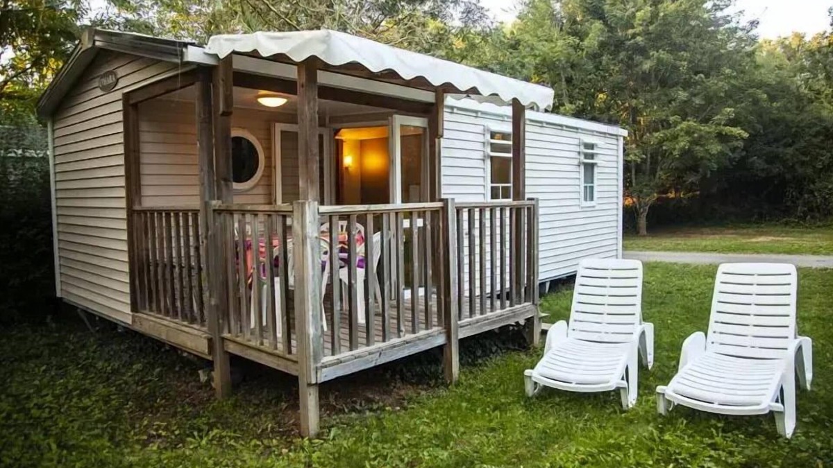 Naucelle House | Lake Bonnefon campsite * - Mobilhome CONFORT 30 m2 (2 bedrooms) 6 persons