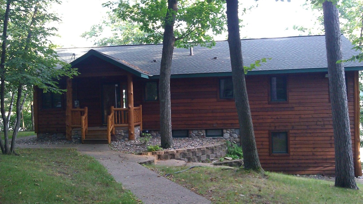 Crosslake House | Lake Home on the North side of Rush Lake, Faces South With A beautiful View!