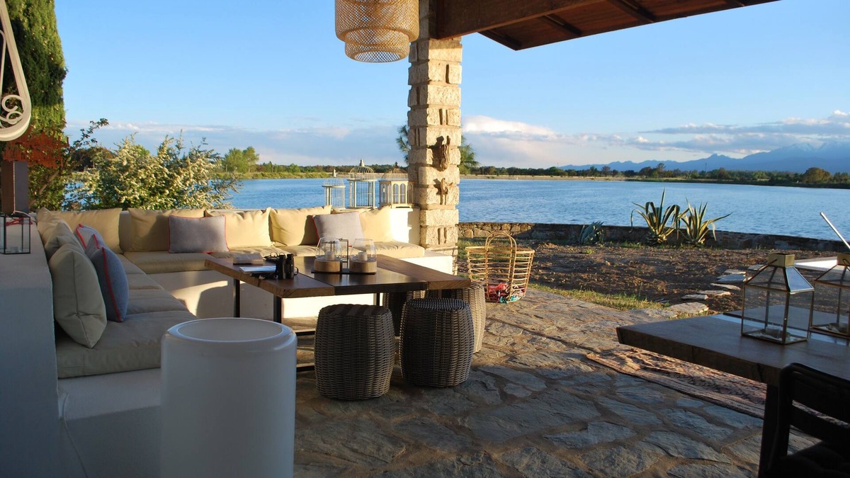 Aleria House | Lake House with Amazing Views and Salt Water Swimming Pool in Corsica