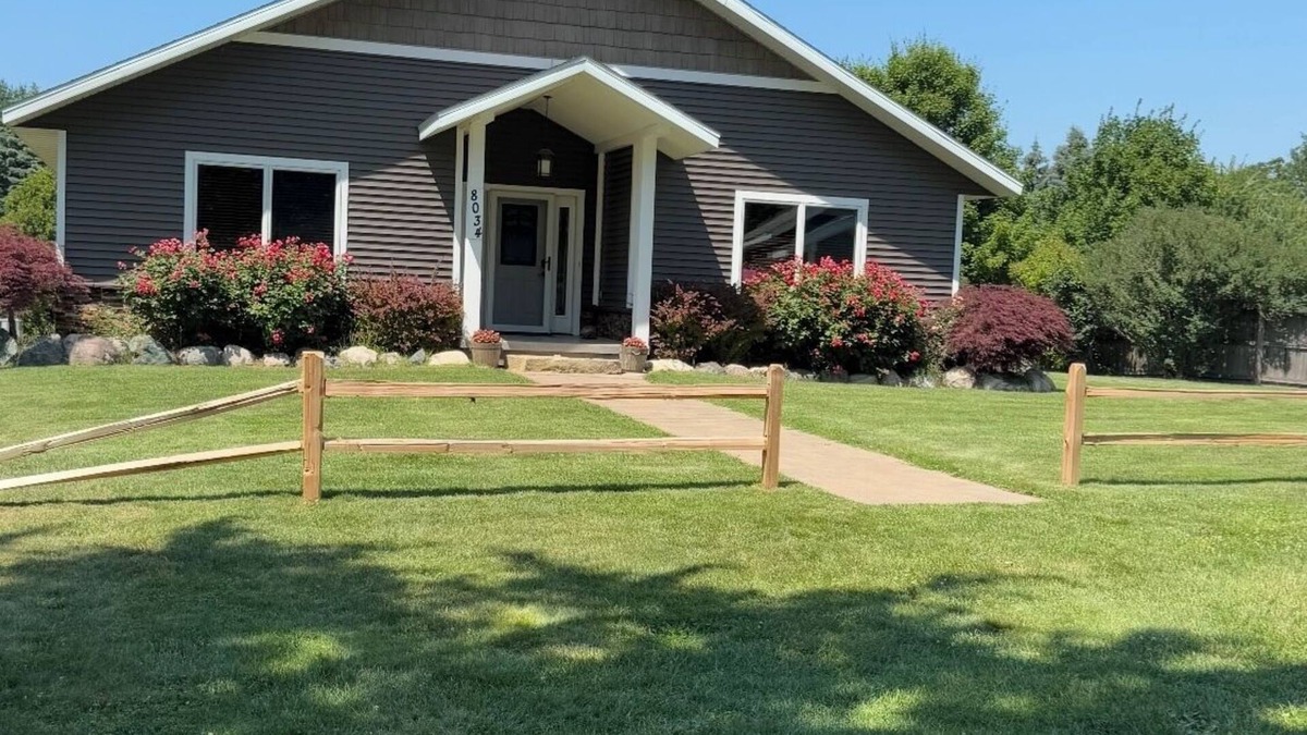 Silver Lake House | Lake House with Hot Tub, game room, huge yard, 1 mile from Silverlake Sand Dunes