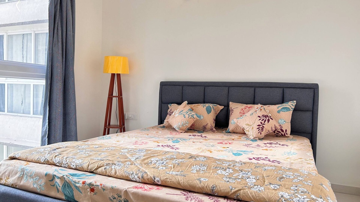 Devanahalli Apartment | Lake View 2BHK, 10 min from Bangalore Airport