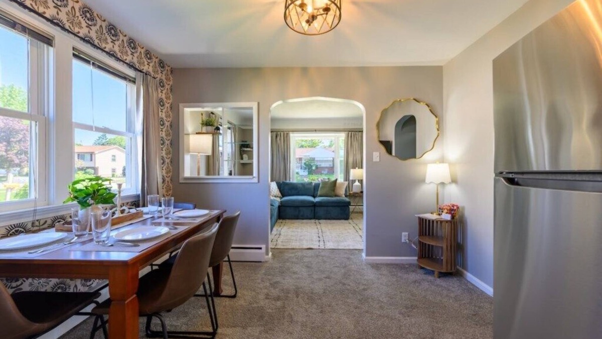 Alpena House | Lake Views | King Bed | Fenced