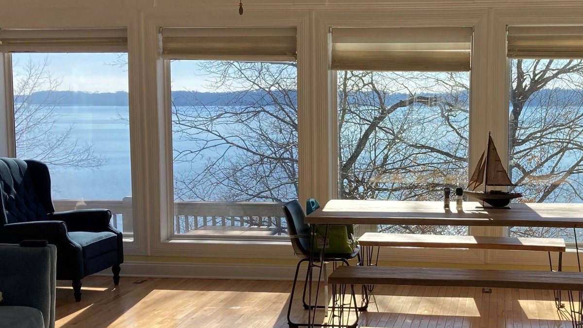 Athens House | Lake Wheeler waterfront home with panoramic views
