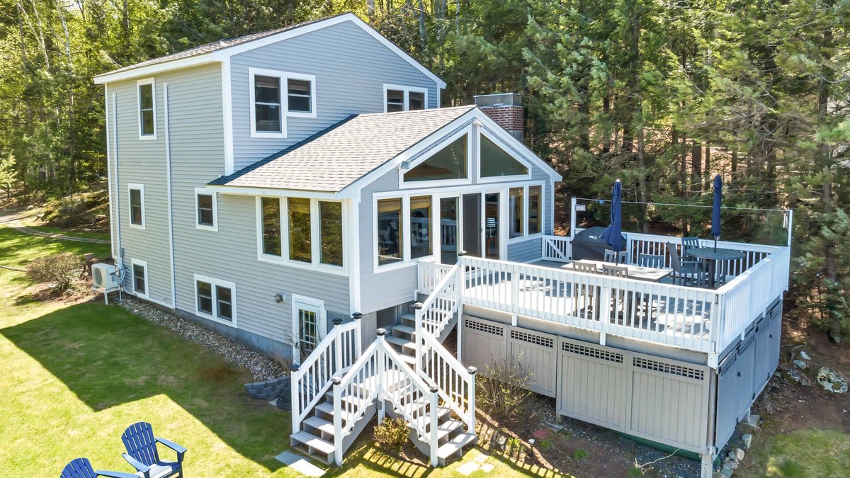 Moultonborough House | Lake Winnipesaukee for 12 with Great SW Views