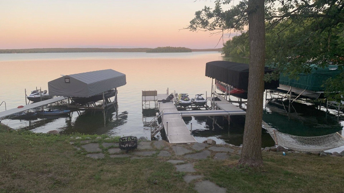 Waubun House | Lakefront Escape with Loft & Summer Bunkhouse — Steps from the Water & Trails!