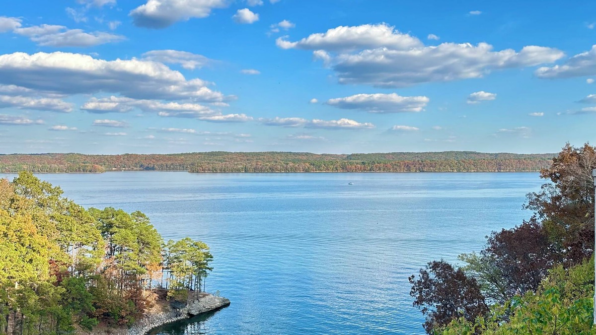Counce Villa | Lakefront Estate w/sensational views, boat slip, & pool. 3 mi to State Park
