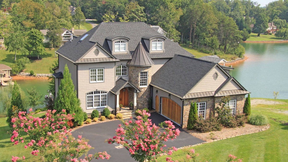Penhook House | Lakefront Exclusive French Tudor Castle. 8400 sf. Nicest property on SML!