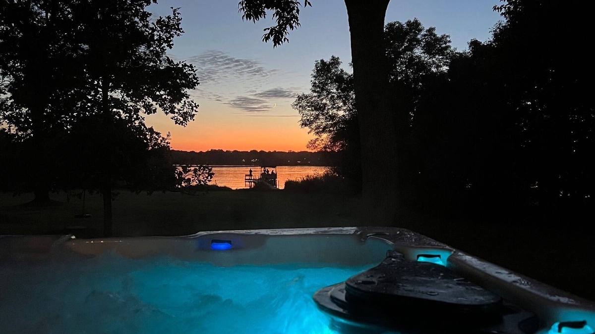 Ramsey County House | Lakefront Getaway: Hot Tub, Firepit & Fireplaces! 3 Bedroom Home by RedAwning