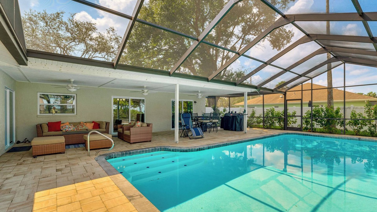 Spring Hill House | Lakefront Home w/Heated Pool, Near Disney