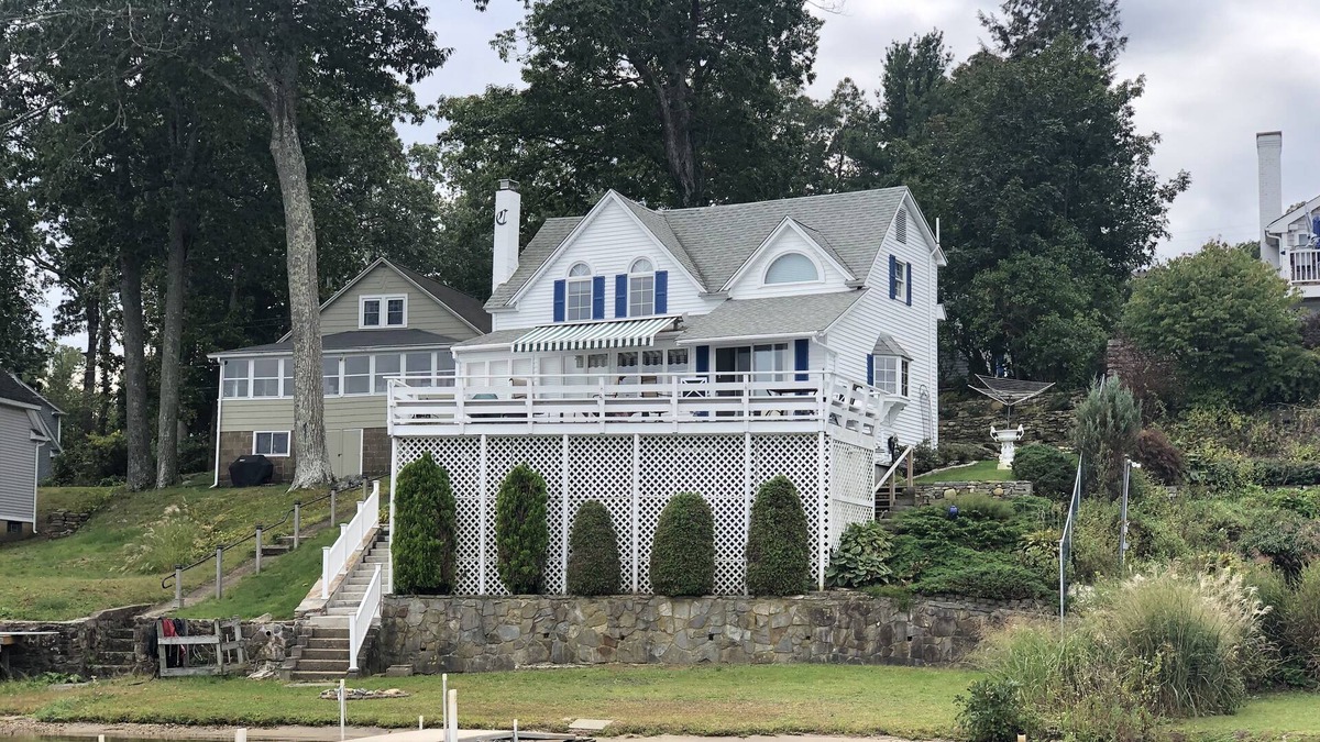 Coventry Lake House | Lakefront home with panoramic water views! Get away from it all on Coventry Lake