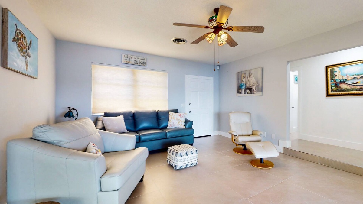 Sebring House | Lakefront Home With Private Hot Tub, Central AC and Beach Access
