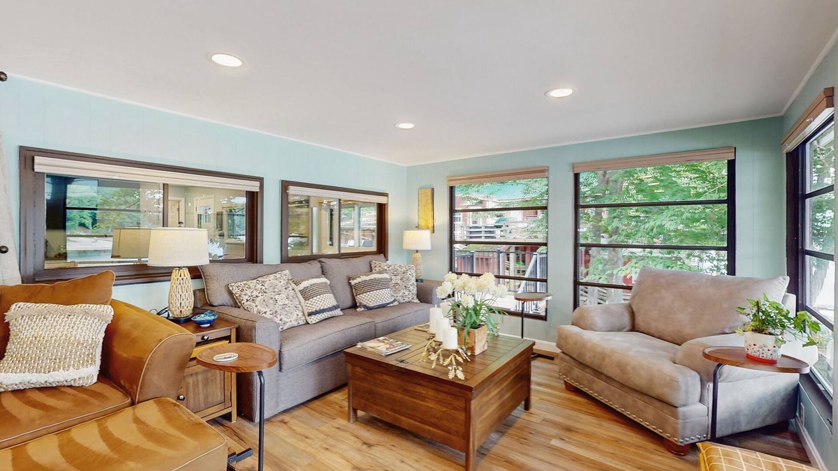 Gloversville House | Lakefront house with kayaks, hot tub, firepit, dock - in ADK Park