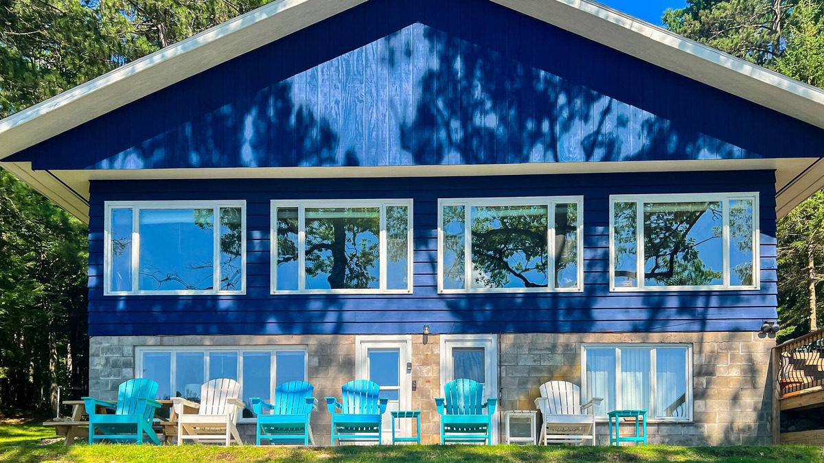 Woodruff House | Lakefront Lodge w/2 additional cabins, private dock, firepit, kayak & hammock