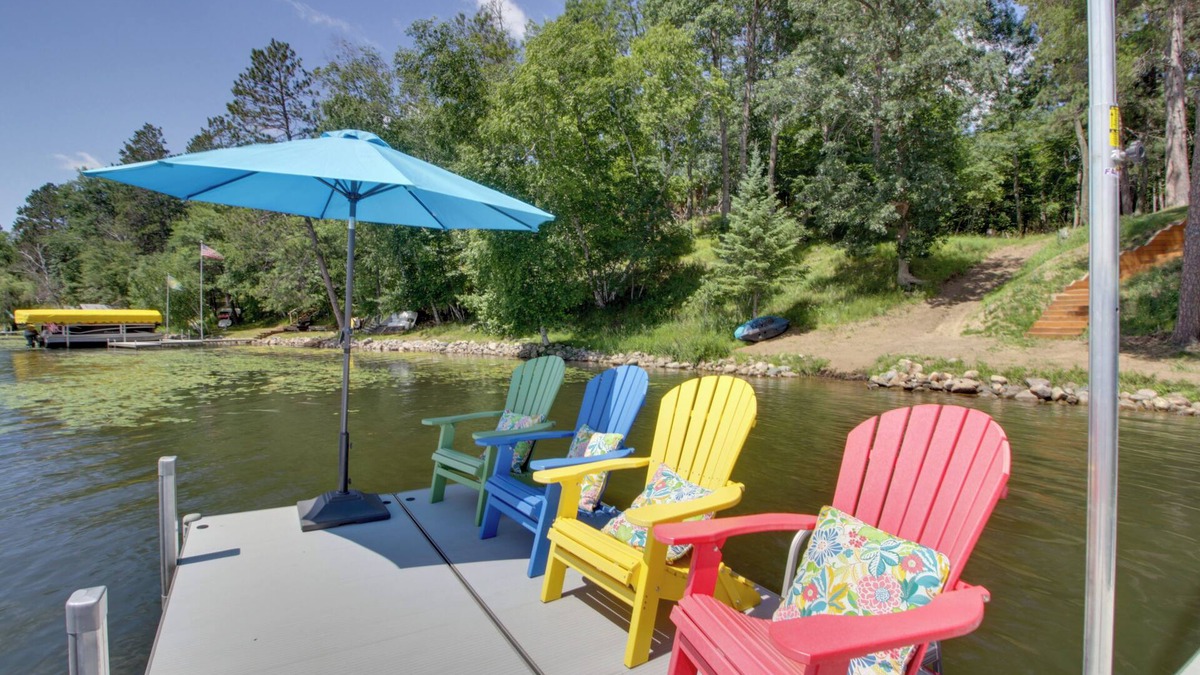 Nevis Cabin | Lakefront Nevis Cabin Escape w/Hot Tub!