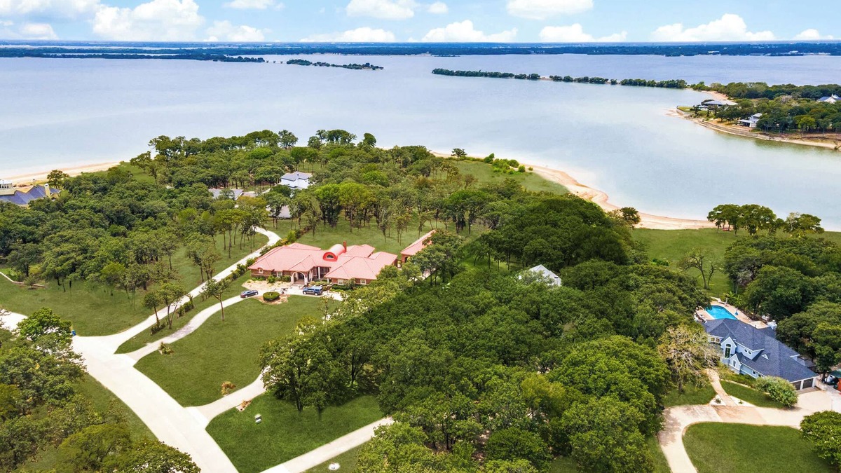 Lakewood Village House | Lakefront Oasis Home w/Pool & Sand Beach