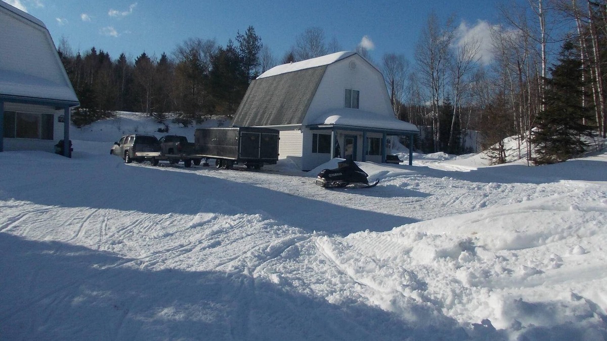 Eagle Lake Cabin | Lakefront Retreat Cabin 4: ATV Snowmobile Direct Trail Access Private Dock