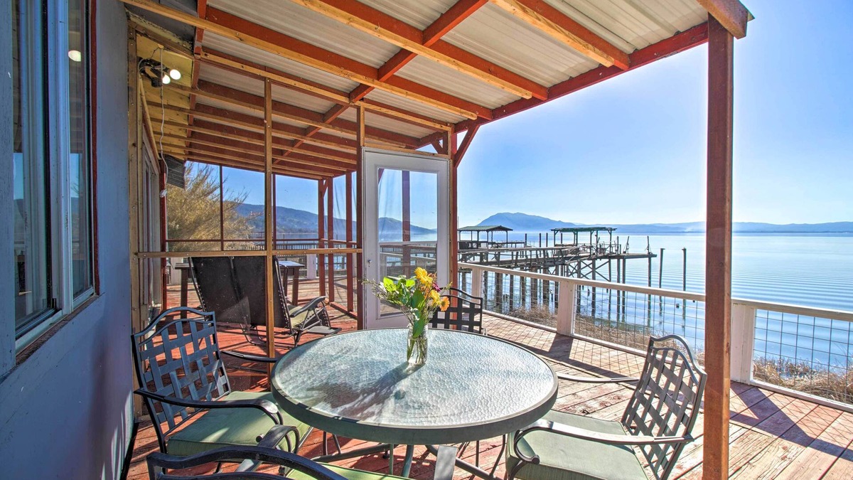 Nice House | Lakefront Sanctuary w/Mount Konocti Views