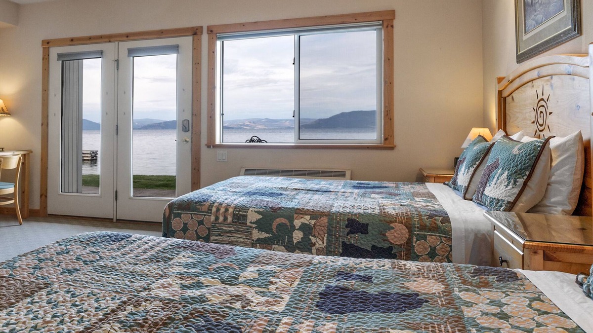 Polson Condo | Lakefront Studio with views!