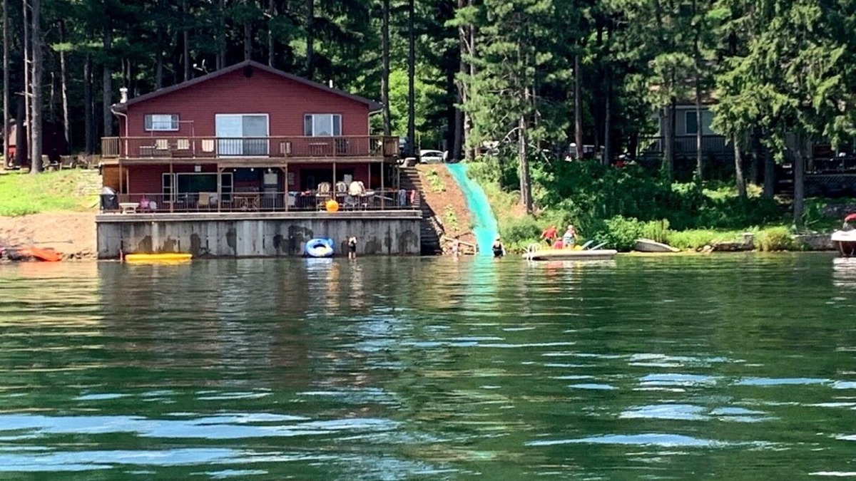 Pine River House | Lakehome w/HUGE SLIDE into lake, ski, tube, fish swim & near ski & snowmobiling