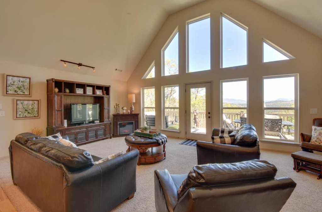 Lakemont House | Lakemont Retreat Game Room, Hot Tub, and Mtn Views!