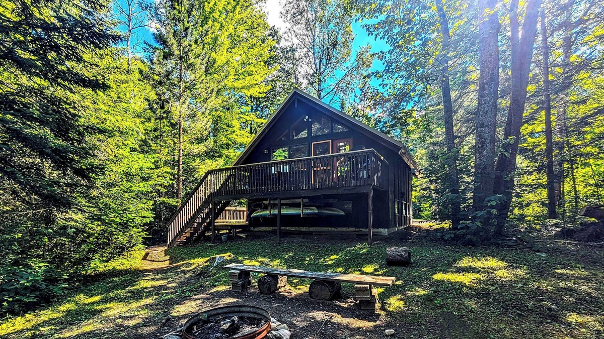 Elmira Cabin | Lakes, Beaches, Pool, Golf, Trails: Michigan Cabin