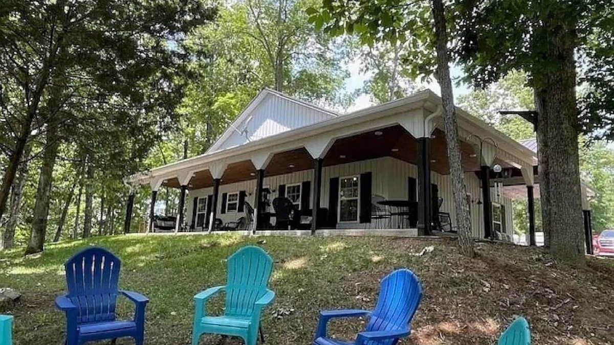 Big Rock House | Lakeside Retreat w/seasonal water views & boat ramp, beach, & park within 1 mile