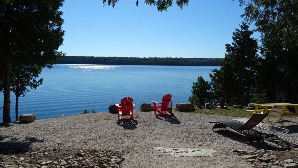 Manitoulin District Cottage | Lakeside Wolsey Shores Cottage on Manitoulin Island Weekly Sat to Sat Rentals
