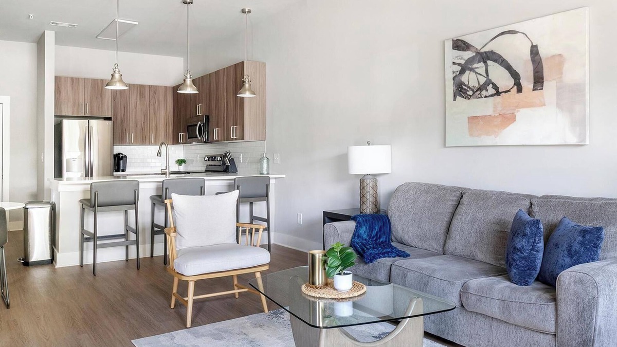 Town Center Apartment | Landing at The Delaney at East Park - 1 Bedroom.
