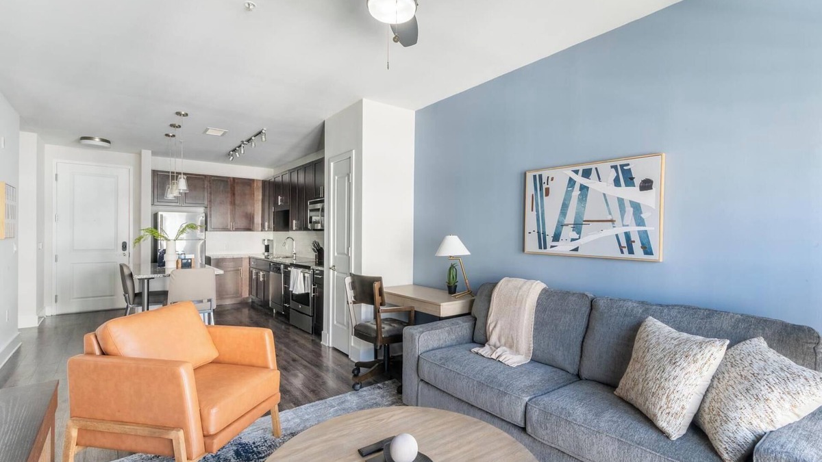 Central Business District Apartment | Landing | Chic 1BD, Gym, Rooftop Lounge