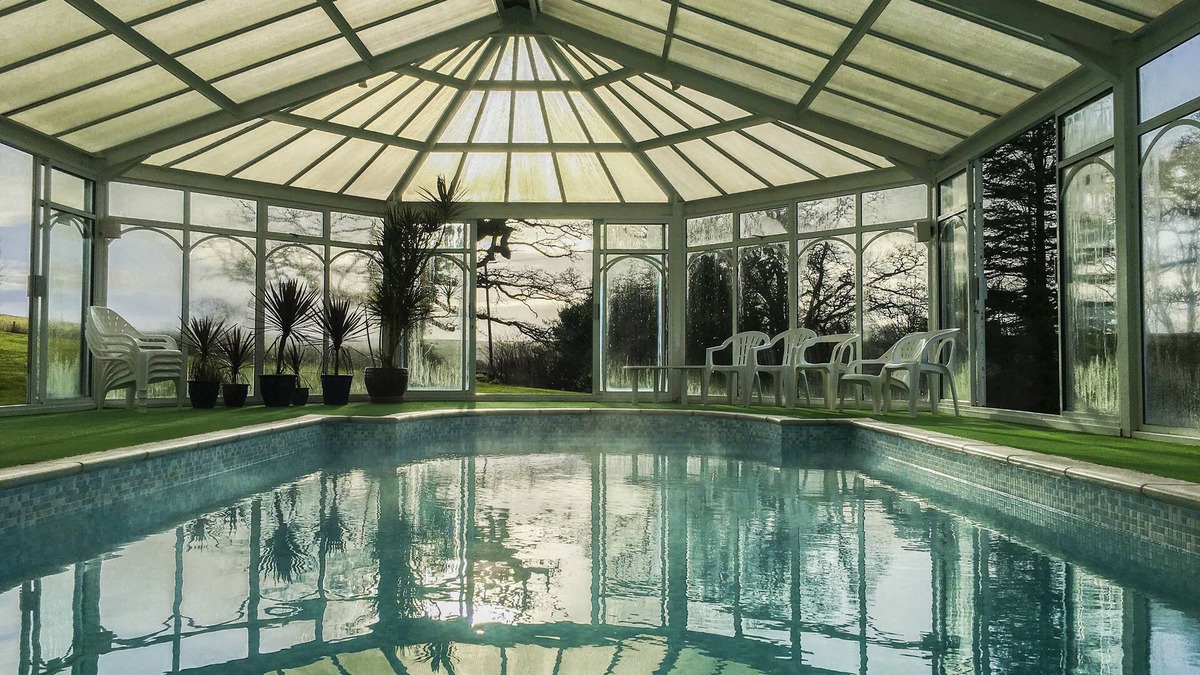 Whitland Other | Large 17th Century farmhouse with inglenook fireplace and heated indoor pool