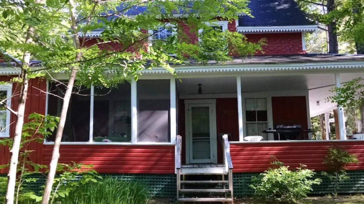 Monson Cabin | Large 2-Story Cabin w/Canoe/Kayaks on Lake Hebron in Monson, by Moosehead Lake